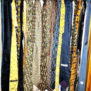 Boho tie curtain